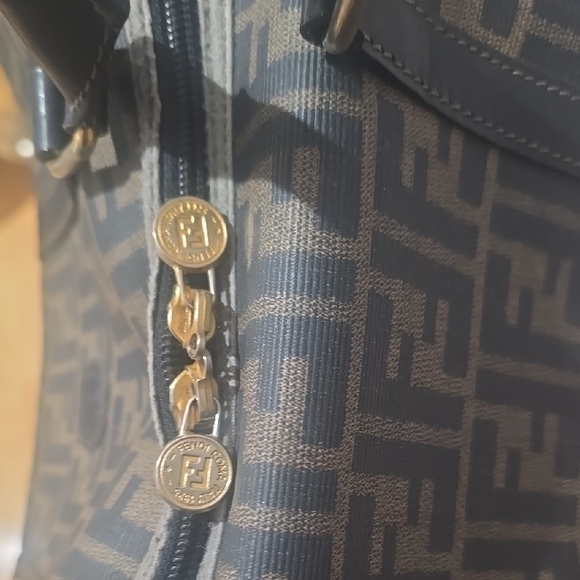 Fendi Black and Brown Women's Bag - Picture 3 of 16